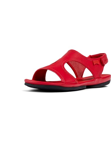 Camper Damen Right Nina K201645 T-Strap Sandal, Rot 004, 37 EU von Camper