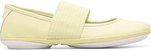 Camper Damen Right Nina Mary Jane Halbschuhe, Gelb Lt Pastel Yellow 740 von Camper