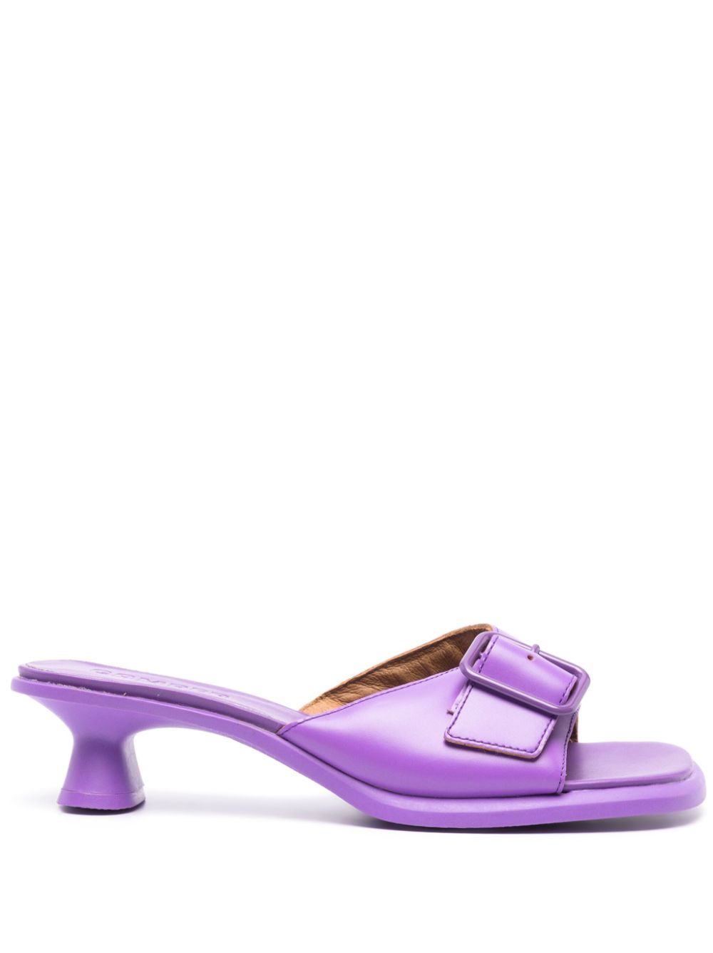 Camper Dina Mules mit Design-Absatz - Violett von Camper