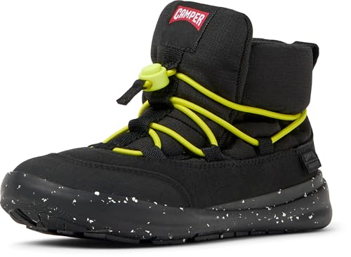 Camper Unisex Kinder Ergo K900324 Sneaker Bootie, Schwarz 004, 26 EU von Camper