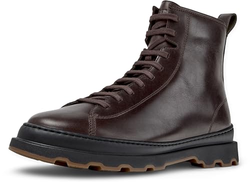Camper Herren Brutus+ K300533 Lace Up Bootie, Dunkelbraun 002, 41 EU von Camper
