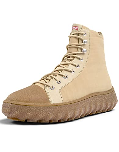 Camper Herren Ground Basket Bootie, Beige 1, 41 EU von Camper