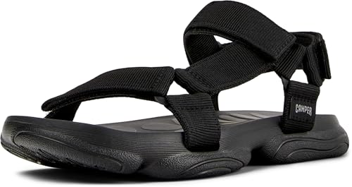 Camper Herren Karst K101048 Sandal, Schwarz 001, 39 EU von Camper