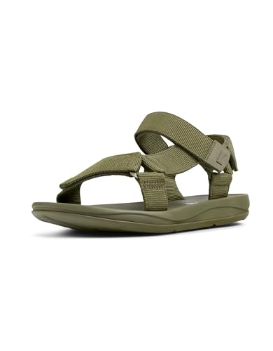 Camper Herren Match K100539 T-Strap Sandal, Grün 028, 39 EU von Camper