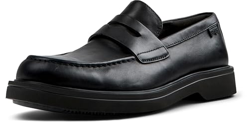 Camper Herren Norman K101001 Moccasin, Schwarz 001, 44 EU von Camper