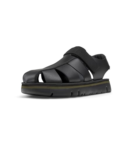 Camper Herren Oruga K100285 Sandal, Schwarz 008, 44 EU von Camper