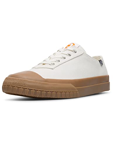 Camper Herren Sneaker, Weiß/Natur, 40 EU von Camper