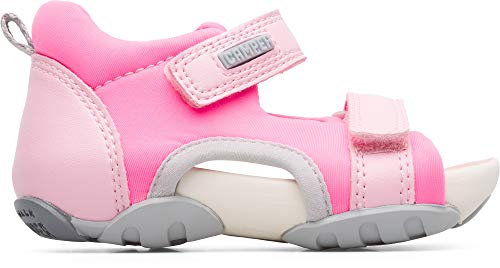 Camper Jungen Mädchen OUS First Walker-K800368 Sandal, Rosa, 23 EU von Camper