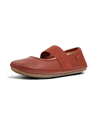 Camper Jungen Mädchen Right Kids 80025 Ballet Flat, Rot 149, 28 EU von Camper