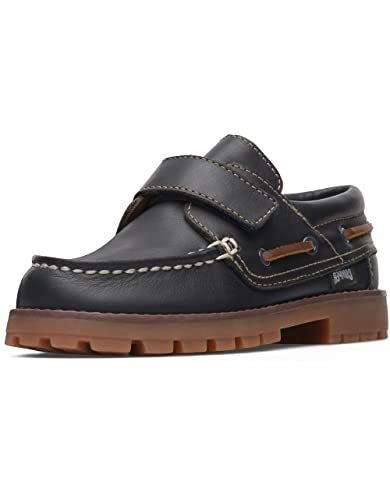 Camper Jungen Unisex Kinder Compas K800417 Boat Shoe, Blau 001, 26 EU von Camper