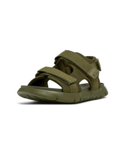 Camper Jungen Unisex Kinder Oruga K800532 2-Strap Sandal, Mittelgrün 005, 30 EU von Camper