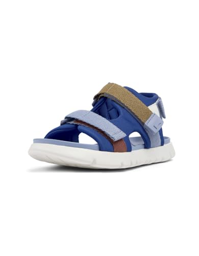 Camper Jungen Unisex Kinder Oruga K800532 2-Strap Sandal, Mehrfarben 008 TWS, 33 EU von Camper