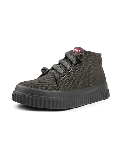 Camper Jungen Unisex Kinder Peu Roda Kids Basket Bootie, Dark Grey 1, 28 EU von Camper