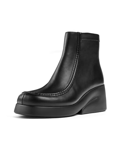 Camper, Kaah, Women Mid boot, Black, 38, (EU) von Camper