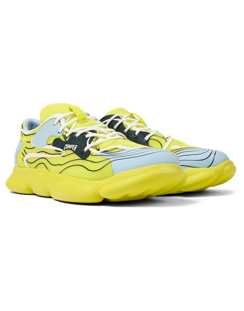 Camper - Karst - Sneaker in Gelb von Camper