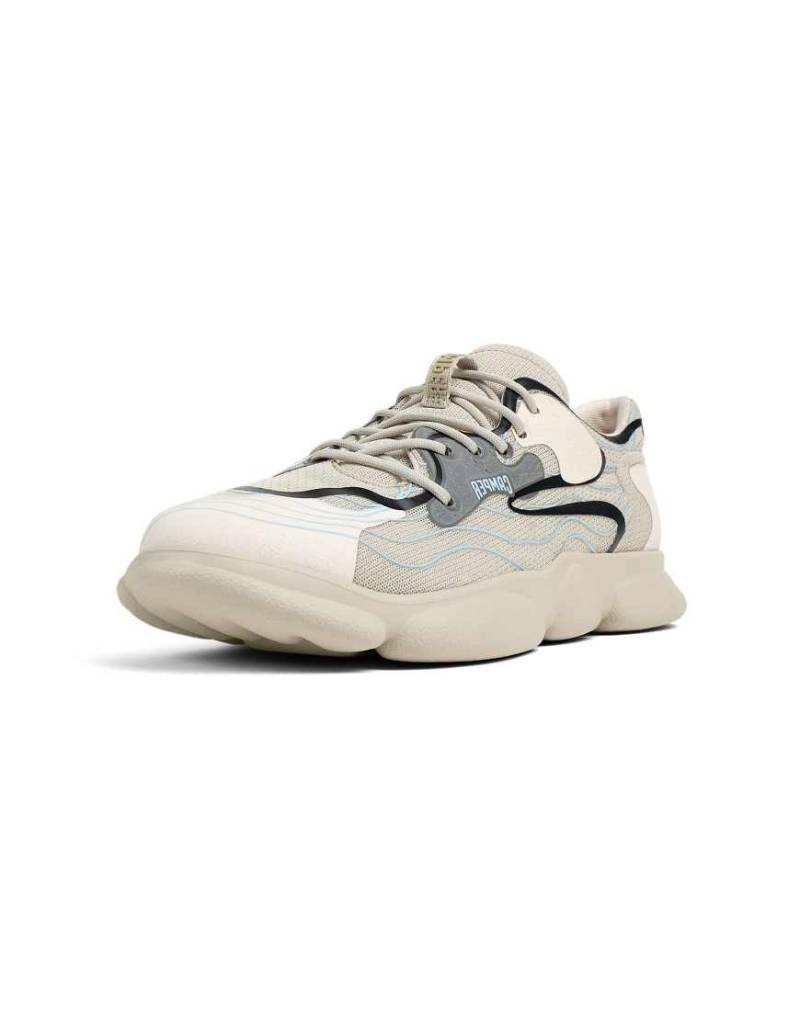 Camper - Karst - Sneaker in Grau-Weiß von Camper