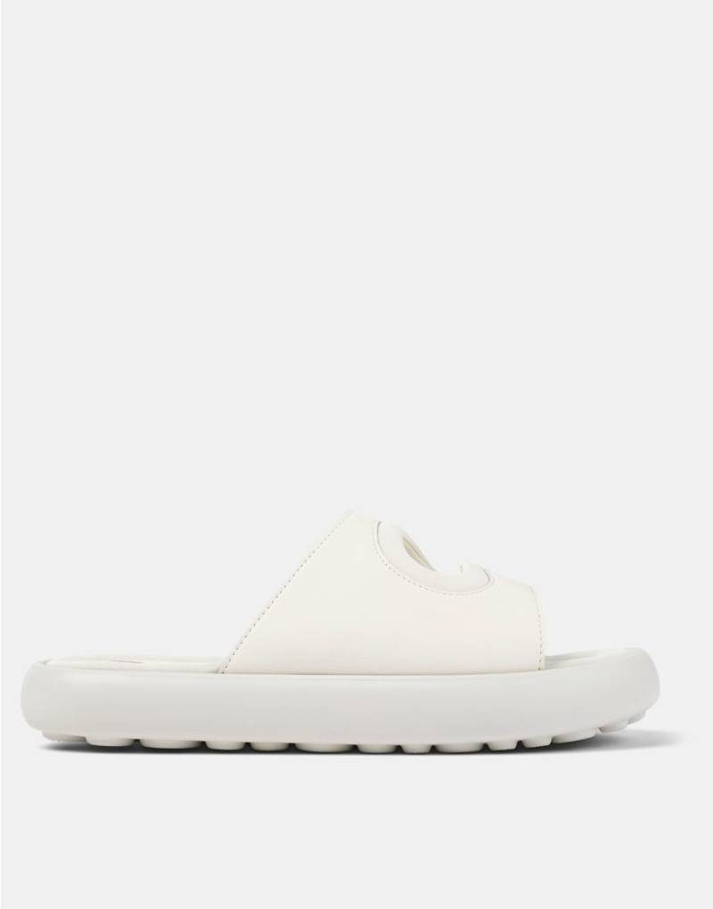 Camper - Leder-Slider in Weiß von Camper