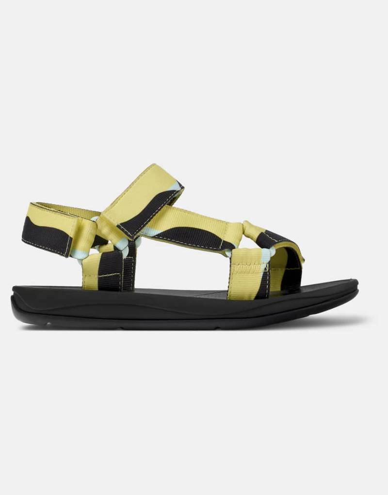Camper - Match - Sandalen in Gelb und Schwarz von Camper