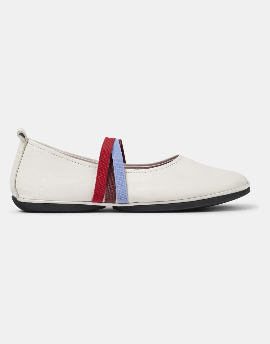 Camper - Nina - Ballerinas in Naturweiß von Camper