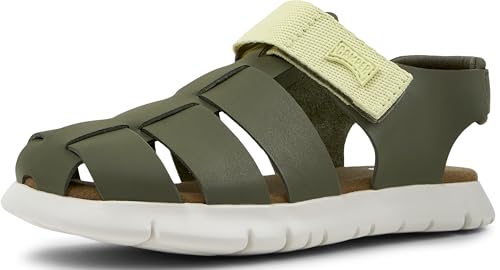 Camper Oruga K800242 T-Strap Sandal, Mittelgrün 030, 36 EU von Camper