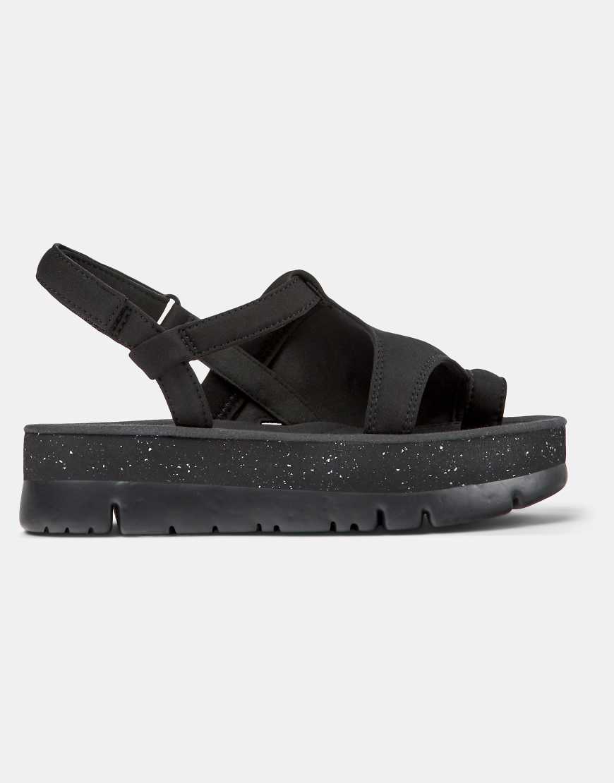 Camper - Oruga up - Sandalen in Schwarz von Camper