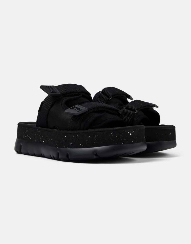 Camper - Oruga up - Sandalen in Schwarz von Camper