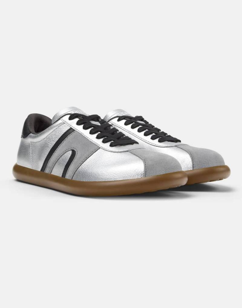 Camper - Pelotas Soller - Sneaker in Mittelgrau-Braun von Camper