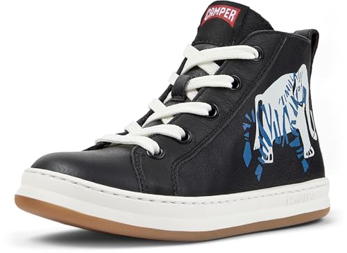 Camper Runner Four K900261 Sneaker Bootie, Schwarz 010 TWS, 38 EU von Camper