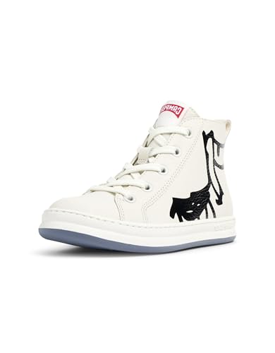 Camper Unisex Kinder Runner Four K900261 Sneaker Bootie, Weiß 009 Tws, 37 EU von Camper