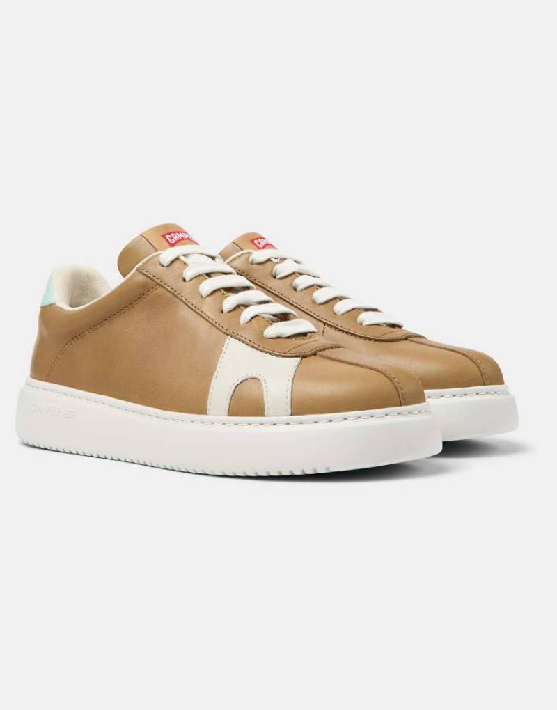 Camper - Runner K21 Twins - Lauf-Sneaker in Mittelbraun-Brown von Camper