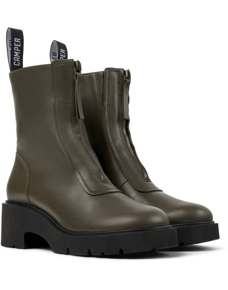 Camper - Stiefel in Grau mit Absatz von Camper
