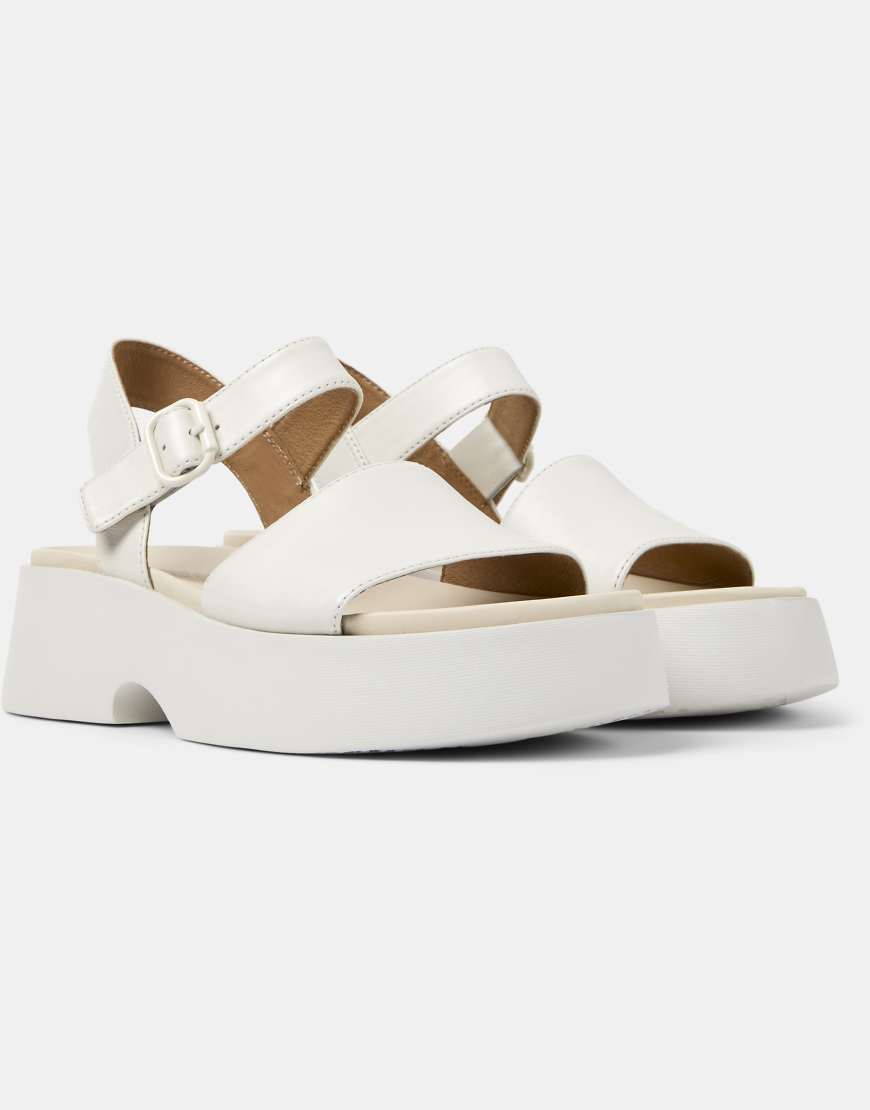 Camper - Tasha - Sandalen in Weiß-Natur von Camper