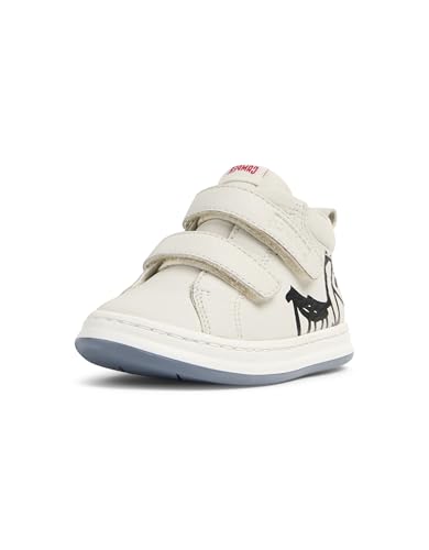 Camper Unisex Baby Runner Four K900337 Sneaker Bootie, Weiß Natur 004 TWS, 21 EU von Camper
