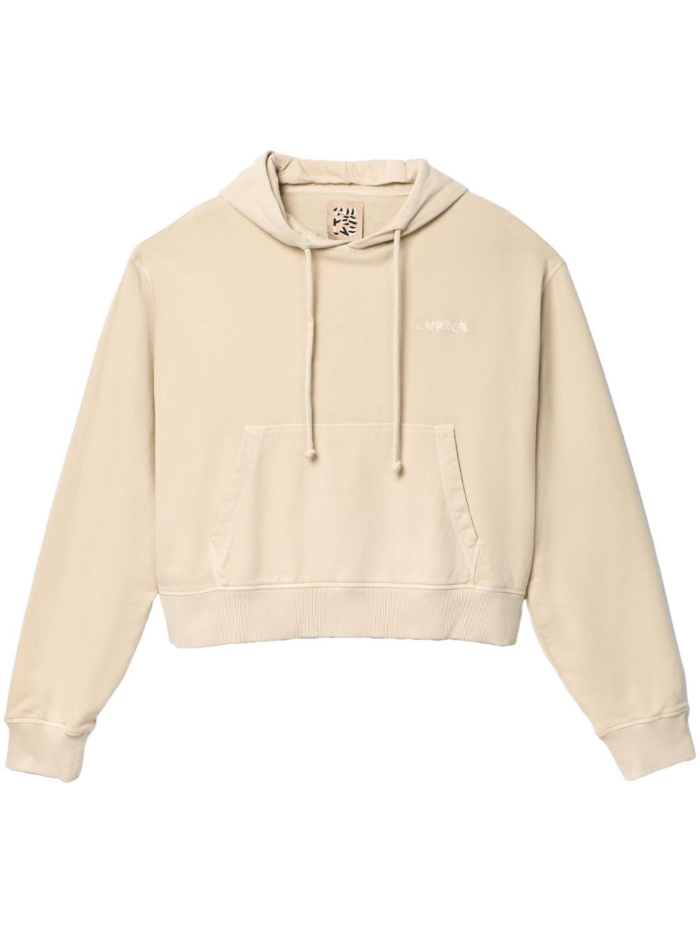 CamperLab Hoodie mit Logo-Stickerei - Nude CamperLab Hoodie mit Logo-Stickerei - Nude von CamperLab