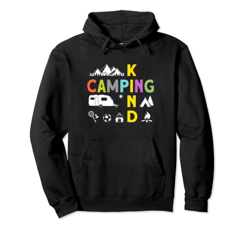 Camping Kind Camper Wohnwagen Zubehör Camping Kinder Pullover Hoodie Camping Kind Camper Wohnwagen Zubehör Camping Kinder Pullover Hoodie von Camping Kinder Zubehör Wohnwagen Junge Mädchen