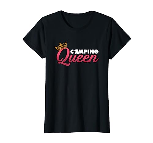 Camping Queen | Natur im Freien | Camper Frauen T-Shirt von Camping Queen Outdoor Nature Camper Women Gift