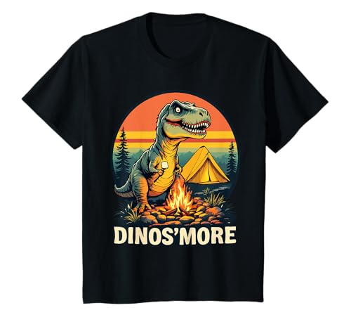 Kinder Funny Dinos'more Camping Dinosaurier Camp Smore Dino Lagerfeuer T-Shirt Kinder Funny Dinos'more Camping Dinosaurier Camp Smore Dino Lagerfeuer T-Shirt von Camping S'more Dinosmore Dinosaur Lover