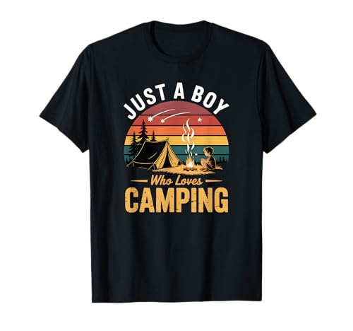 Jungen Camping T-Shirt Jungen Camping T-Shirt von Camping Shirts & Gifts for Boys