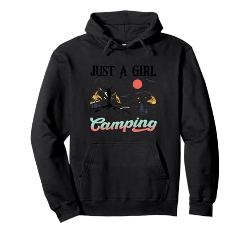 Nur EIN Mädchen, das Camping, Sonne und Montana für Frauen liebt Pullover Hoodie Nur EIN Mädchen, das Camping, Sonne und Montana für Frauen liebt Pullover Hoodie von Camping Sun