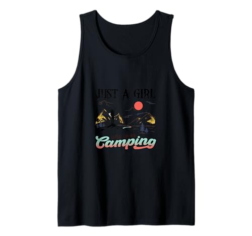Nur EIN Mädchen, das Camping, Sonne und Montana für Frauen liebt Tank Top Nur EIN Mädchen, das Camping, Sonne und Montana für Frauen liebt Tank Top von Camping Sun
