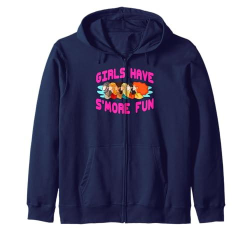 Mädchen haben mehr Spaß Lagerfeuer Spruch Kapuzenjacke Mädchen haben mehr Spaß Lagerfeuer Spruch Kapuzenjacke von Camping Witz Abenteuer Spruch für Frauen