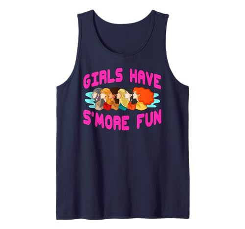 Mädchen haben mehr Spaß Lagerfeuer Spruch Tank Top von Camping Witz Abenteuer Spruch für Frauen