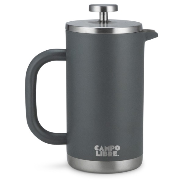 Campo Libre - Giorgio 0,6 - Kaffeepresse Gr 600 ml grau von Campo Libre