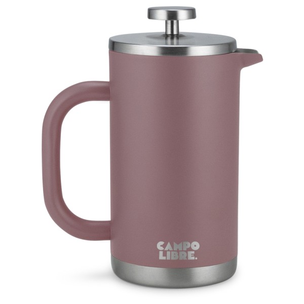Campo Libre - Giorgio 0,6 - Kaffeepresse Gr 600 ml rosa von Campo Libre