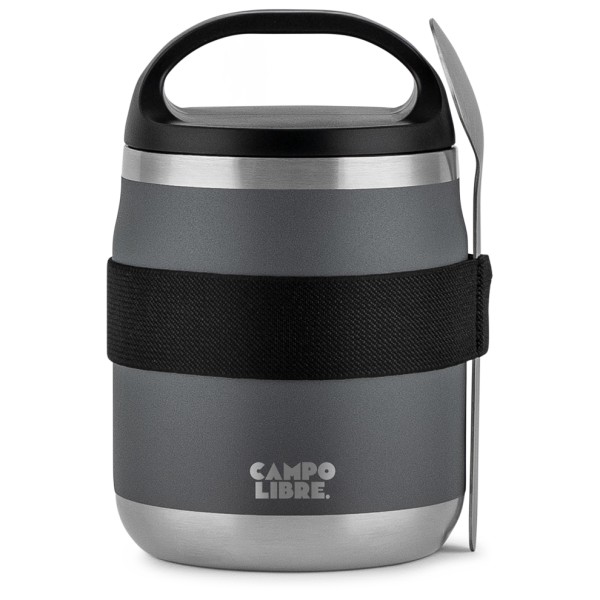 Campo Libre - Lotta - Essensaufbewahrung Gr 600 ml grau von Campo Libre