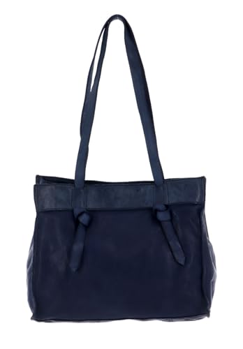 Campomaggi Angelica Schultertasche S 31 cm blue indigo von Campomaggi