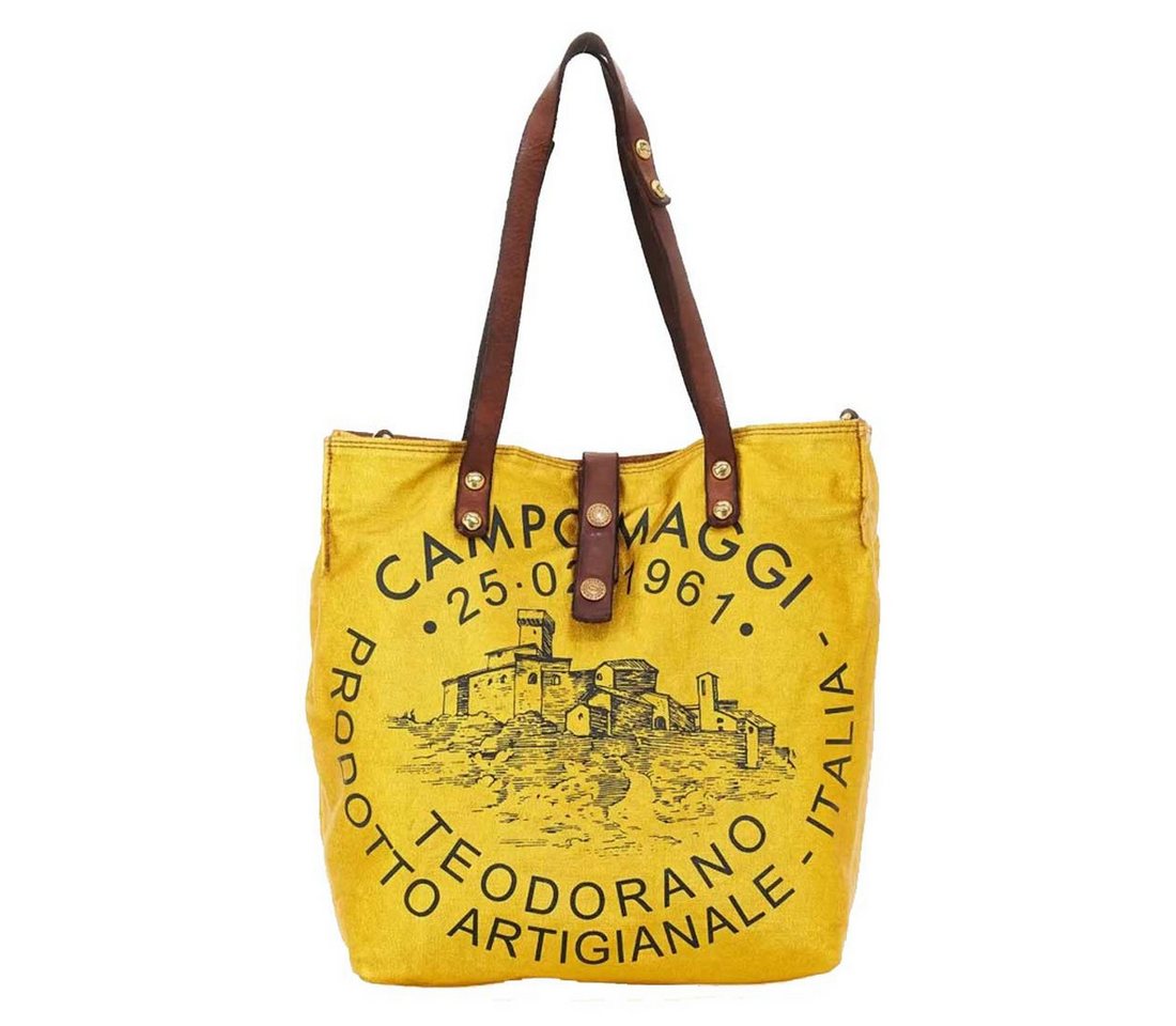 Campomaggi Shopper Canvas Shopper Genziana von Campomaggi