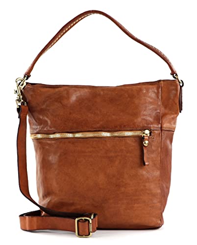 Campomaggi Shoulder Bag S - Schultertasche 31 cm cognac von Campomaggi