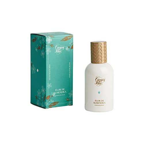 Campos de Ibiza Damenparfum – Eau de Toilette mit Vanille, Mandel und Blüten. Fruchtig-süßer Duft. 50 ml Spray mit Geschenkbox. von Campos de Ibiza