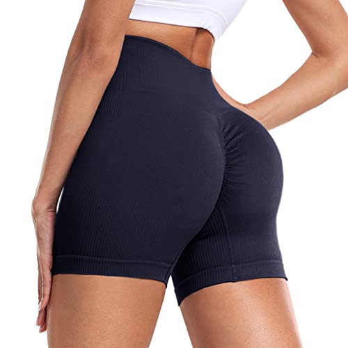 Campsnail Scrunch Butt Gym Shorts Damen - Nahtlos Yoga High Waist Leggings Kurz Sport Push Up Booty Sportshorts für Fitness Workout Biker von Campsnail